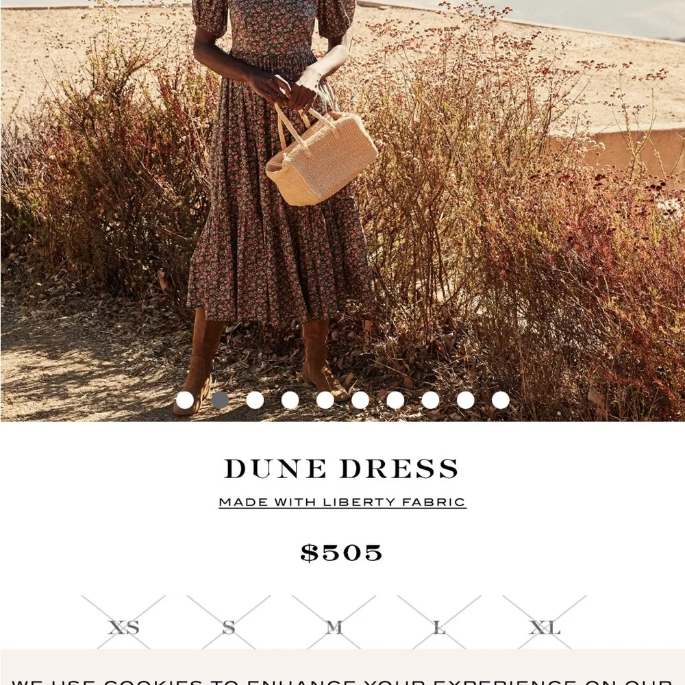 Doen Dune dress Liberty fabric - Picture 5 of 6